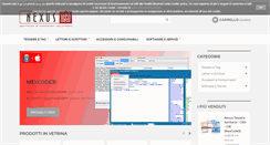 Desktop Screenshot of nexustech.it